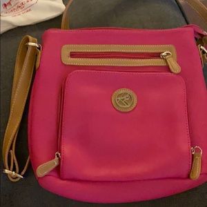 Hot pink crossbody
